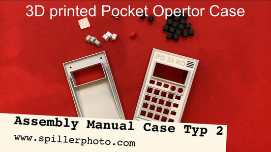 Video Instruction - Assembly of the cases for the Pocket Operator - spillerphoto