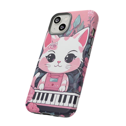 Coquette phone case Cats & Synths Phone Case für Handys von Apple, Samsung and Google