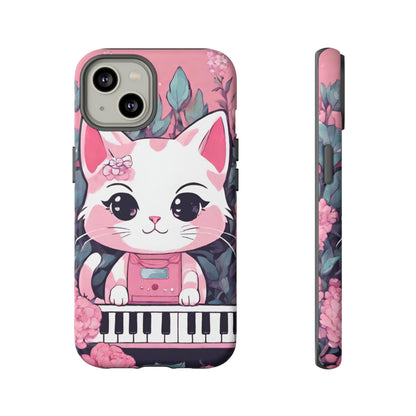 Coquette phone case Cats & Synths Phone Case für Handys von Apple, Samsung and Google