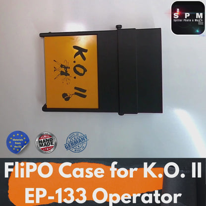 EP-133 K.O. II Pocketoperator - FliPO-GL Gehäuse und Ständer <GLATT>