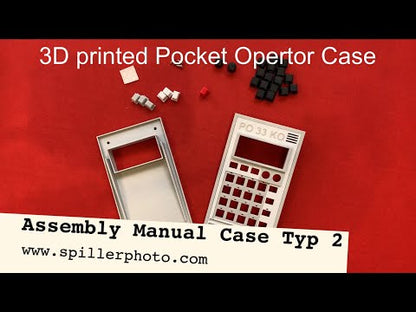 PO Arcade - 3D gedrucktes Gehäuse für den Teenage Engineering Pocket Operator