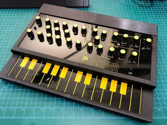 Jasper Synth - DIY clone of the ESP Warsp Synthesizer - spillerphoto