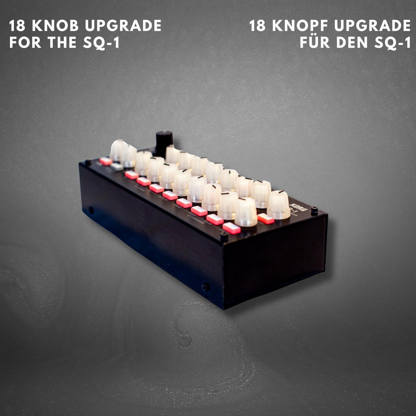 18 Knopf Upgrade für den Korg SQ-1 Sequenzer
