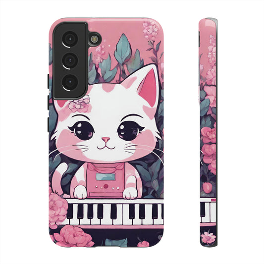 Coquette phone case Cats &amp; Synths Phone Case for Apple, Samsung and Google phones