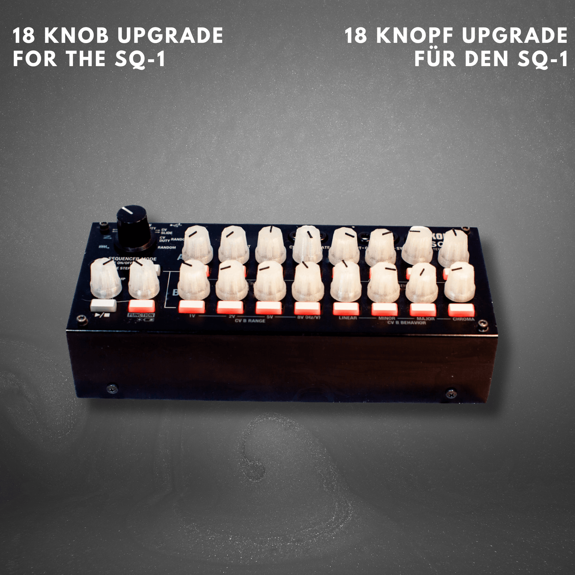 18 Knopf Upgrade für den Korg SQ-1 Sequenzer - SPM3x.com - Spillerphoto & Music