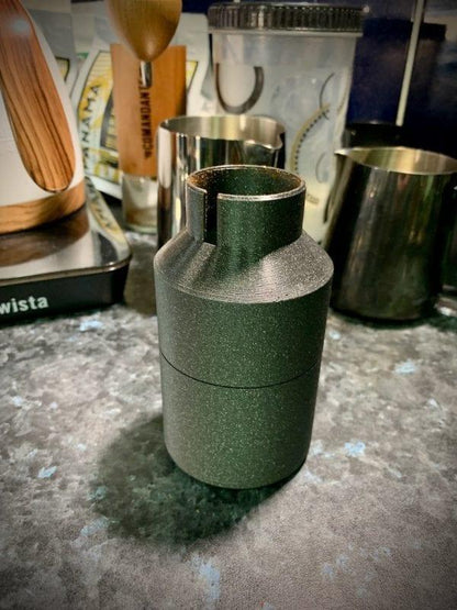 3D printed single dose adapter for the Eureka Mignon coffee grinder