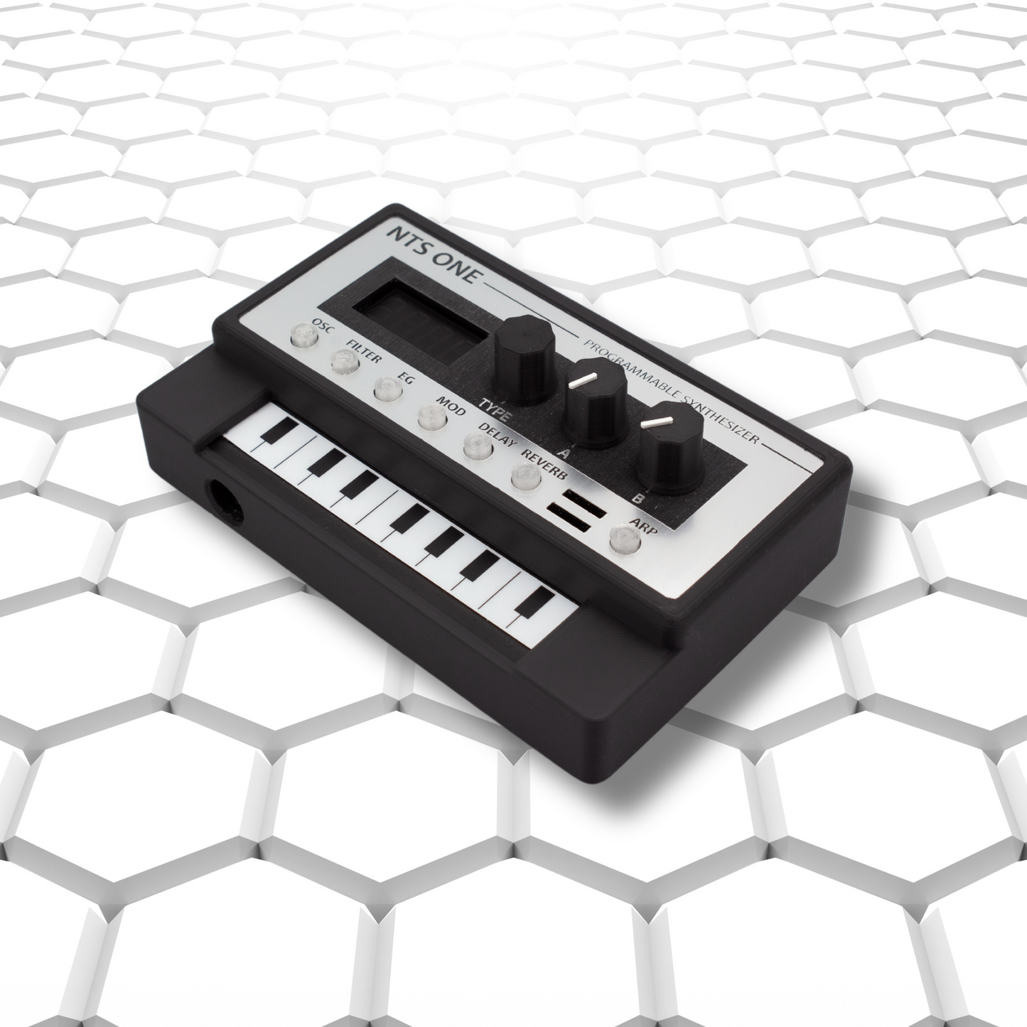 3D printed case for the Korg NTS-1 Programmable Synthesizer