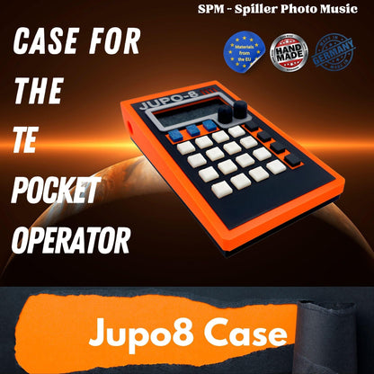 JUPO-8 - 3D gedrucktes Gehäuse für Teenage Engineering Pocket Operator - SPM - Spillerphoto & Music