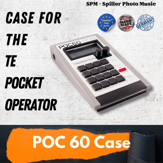 POC60 - 3D gedrucktes Gehäuse für Teenage Engineering Pocket Operators - SPM - Spillerphoto & Music