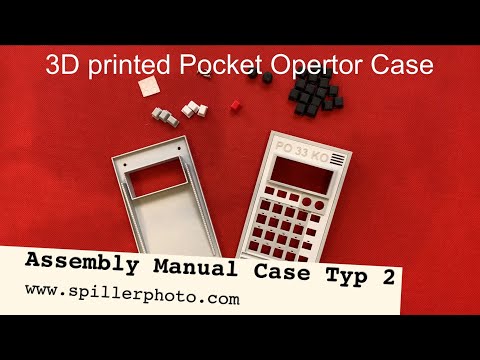PO 1200 - 3D printed case for the Teenage Engineering Pocket